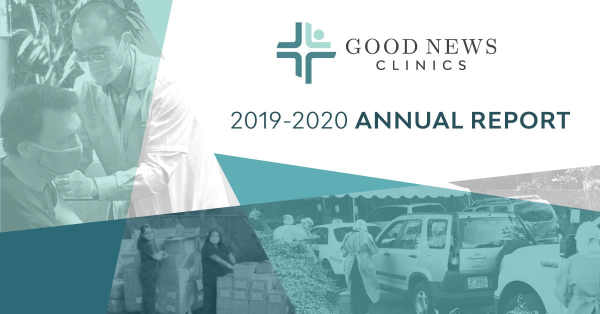 Read Good News Clinics' 20192020 Annual Report Good News Clinics